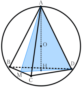 正四面体の外接球の半径 仙台育英